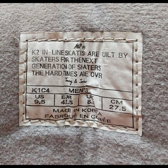 K2 Roller Blades 9.5 - Picture 7 of 7